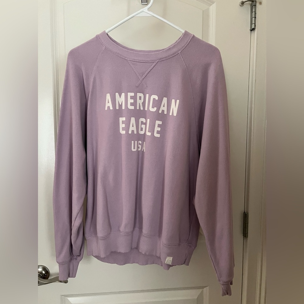 American Eagle Sweatshirt Purple